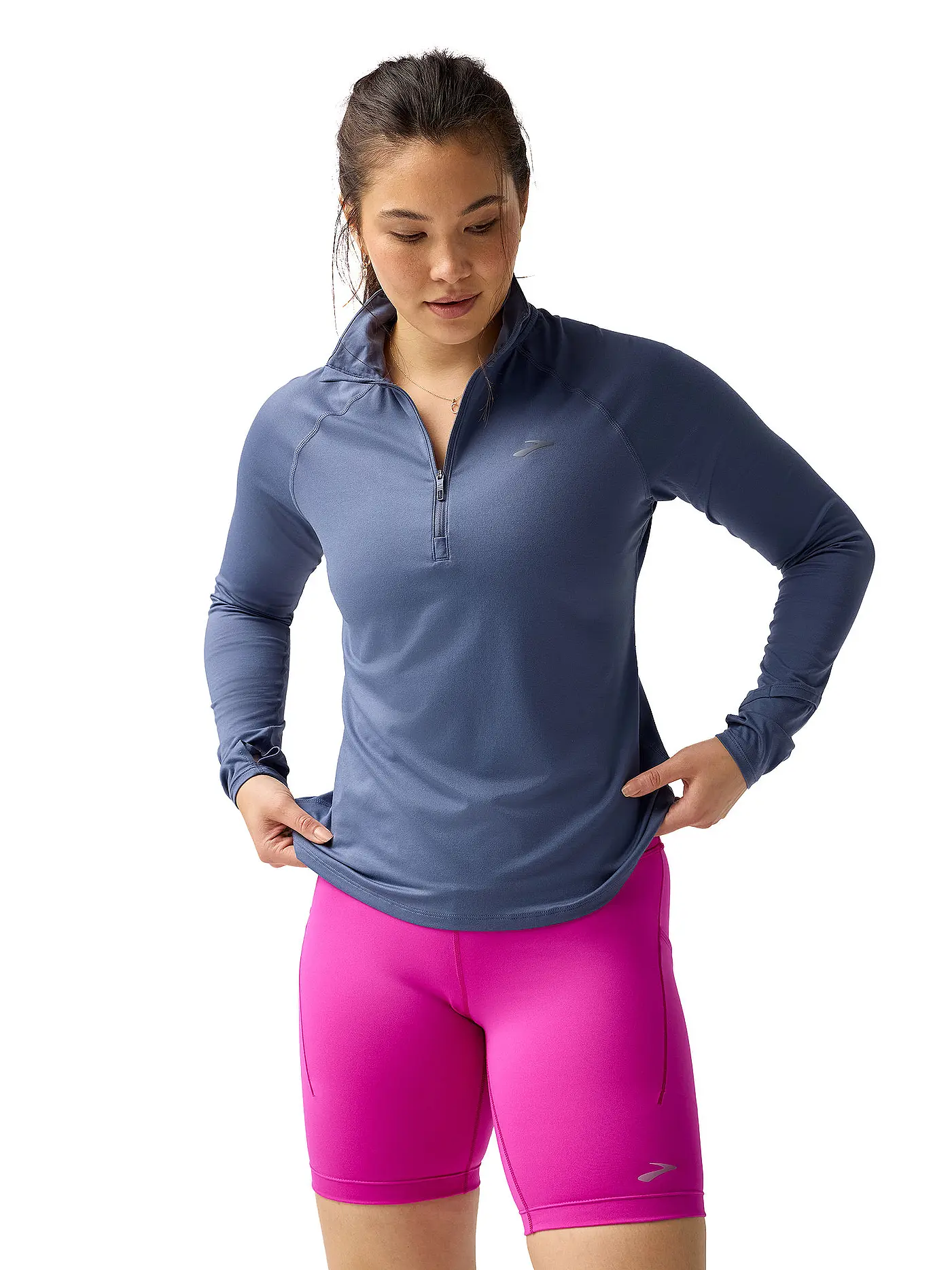 BROOKS | Damen Lauf Zipshirt Dash 3.0 | 